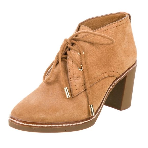 Tory Burch Shoes - TORY BURCH Hilary Suede Lace-Up Boots Size: 6 w/ dust bag